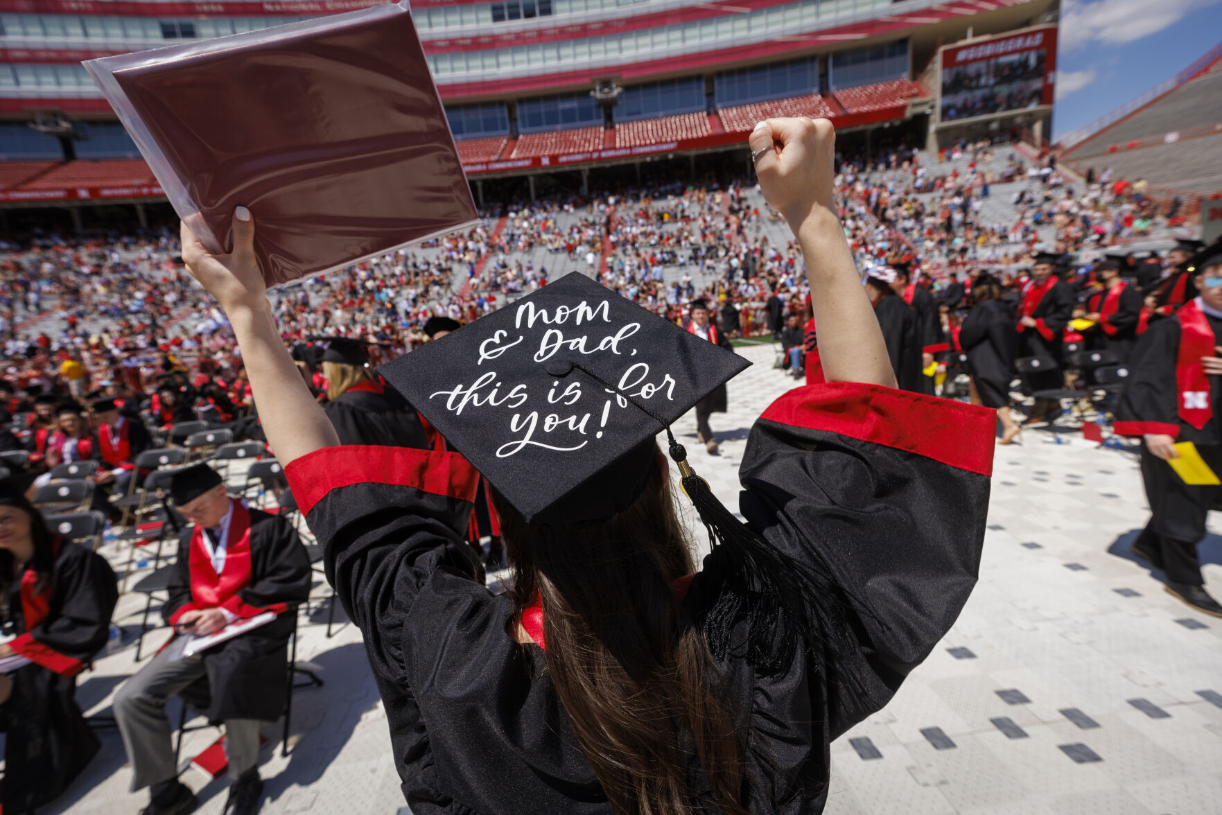 UNL 2022 undergraduate commencement ceremony